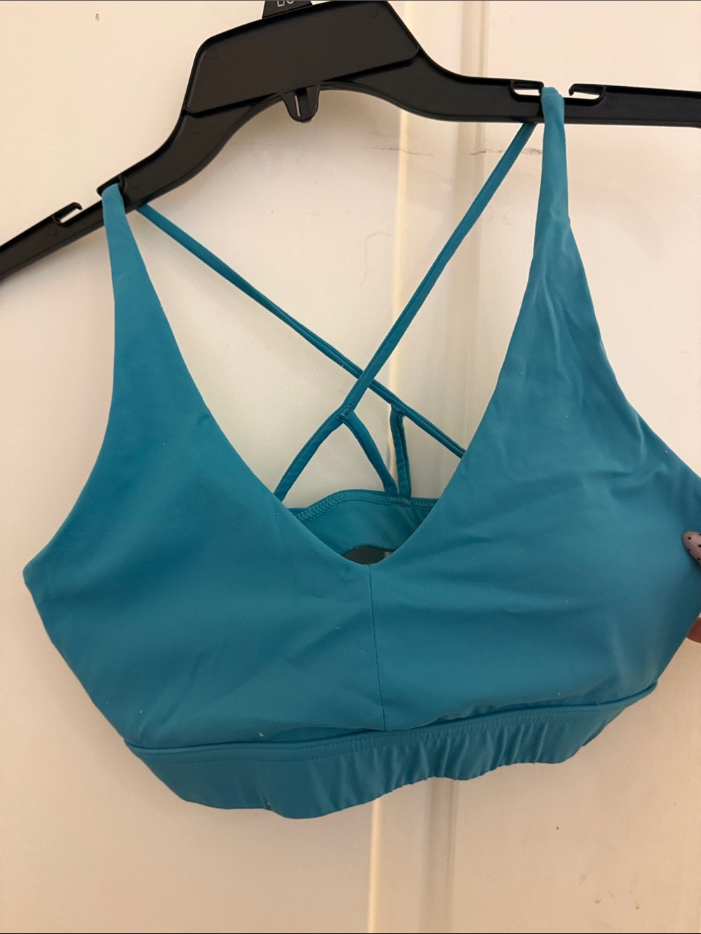 Women’s Teal Strappy sports Bra